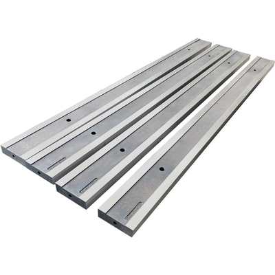OEM-Industrie Gerade Perforation Wolfram Stahl Kaltblech Metall Scheren Guillotine Papierschneidemaschine Klinge
