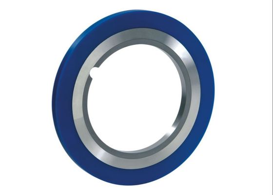 Hoher Reinheitsgrad-verbundene Distanzscheiben-Arbeitswalzen-Rings In Slitting-Gummilinie