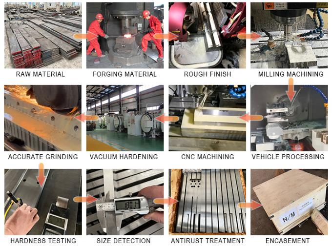 Hydraulische Schneidmaschine Schneide Schneide Edelstahl Schneide Schneide Messer Metall Schneidmaschine Klinge 12